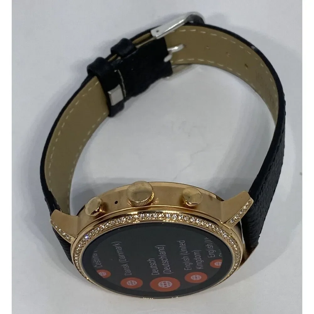 Fossil Gen 4 Authentic Digital Dial Smart Watch Custom Band FTW6011 DC508